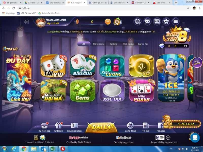 Kho game bài trực tuyến đỉnh cao - Vin99Club